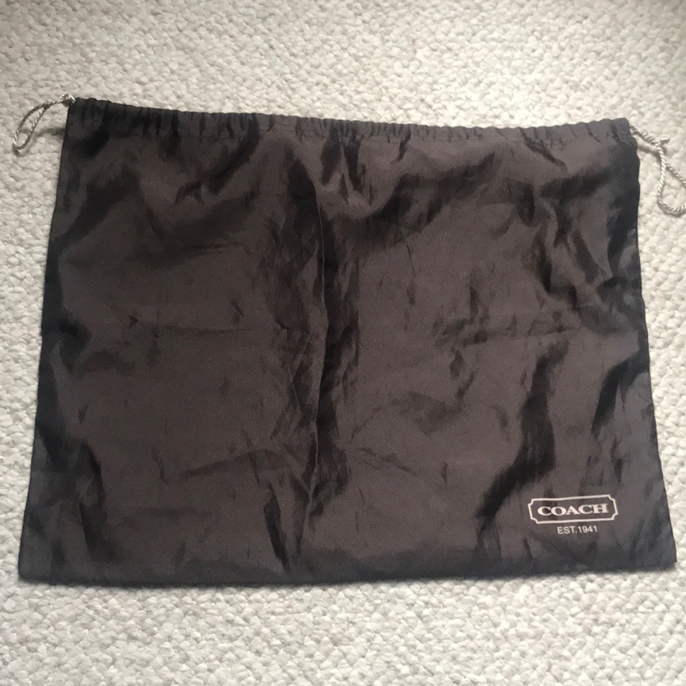 Coach dust bag